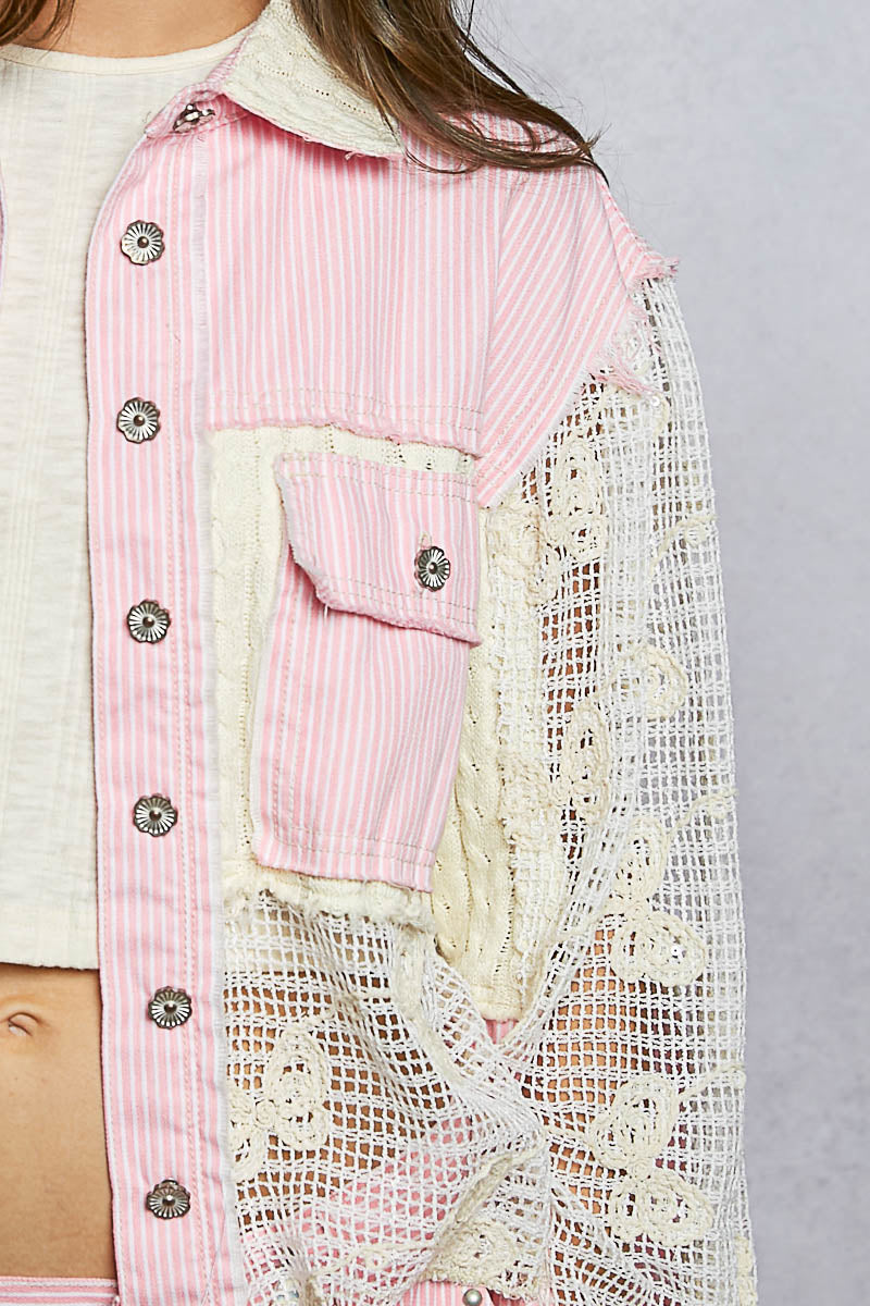 POL Patchwork Shirt