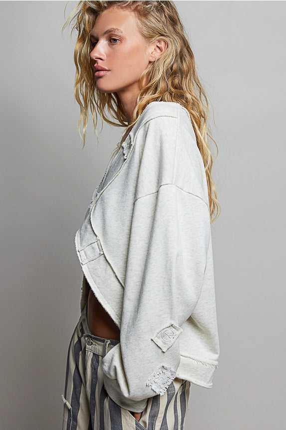 Crochet Detail Pullover Top