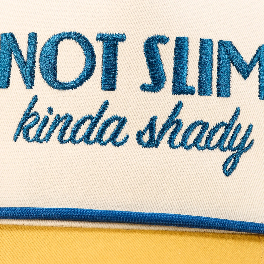 Not Slim Kinda Shady Trucker Hat
