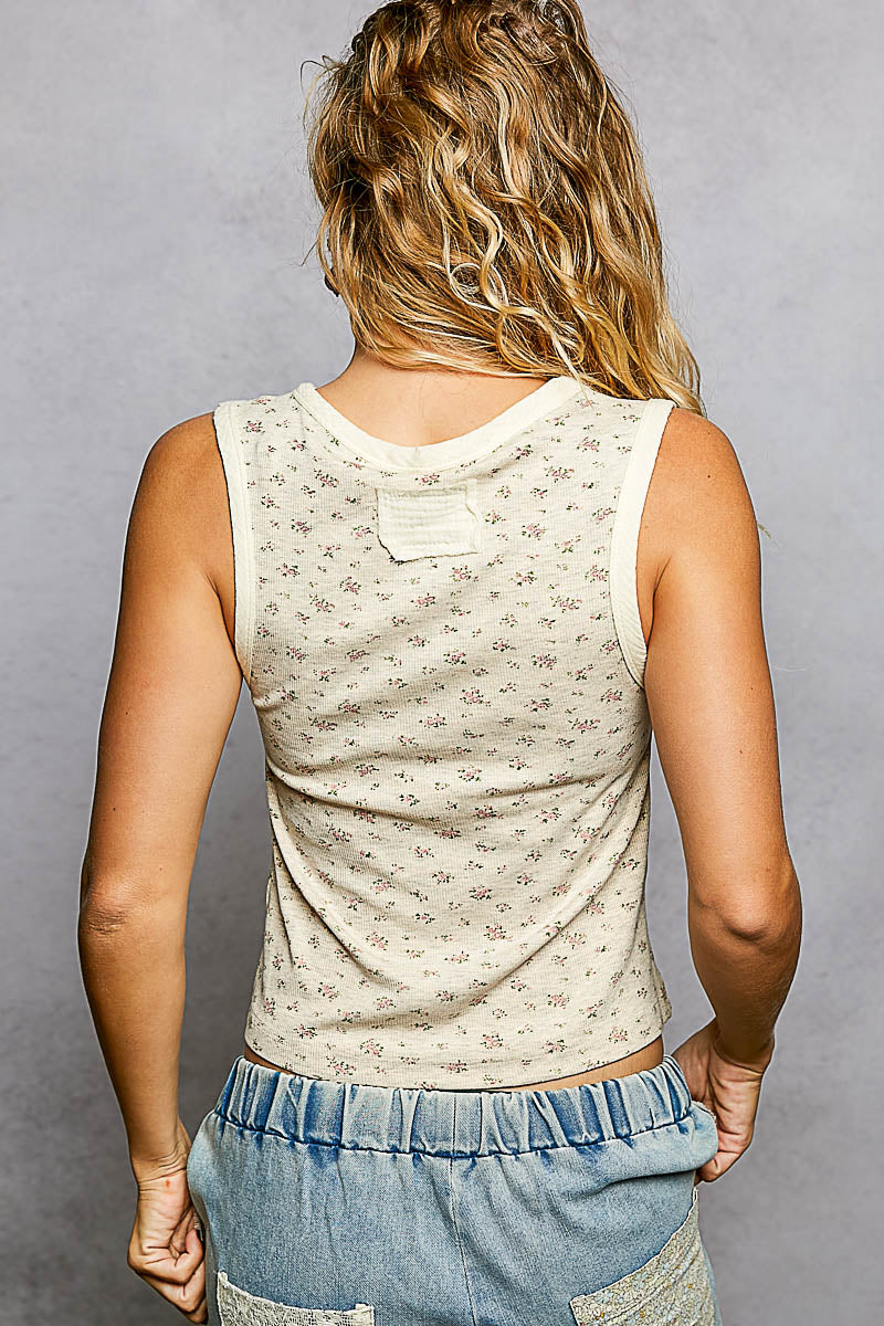 POL Ditsy Floral Tank