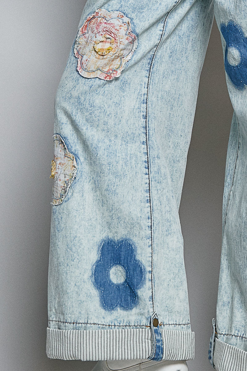 POL Flower Power Denim