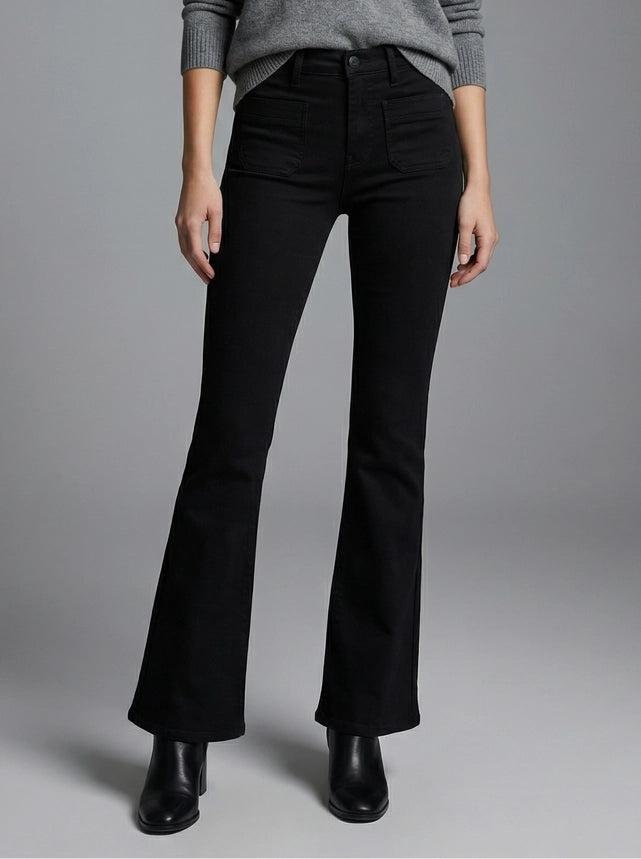 Tummy Control High Rise Bootcut Jeans