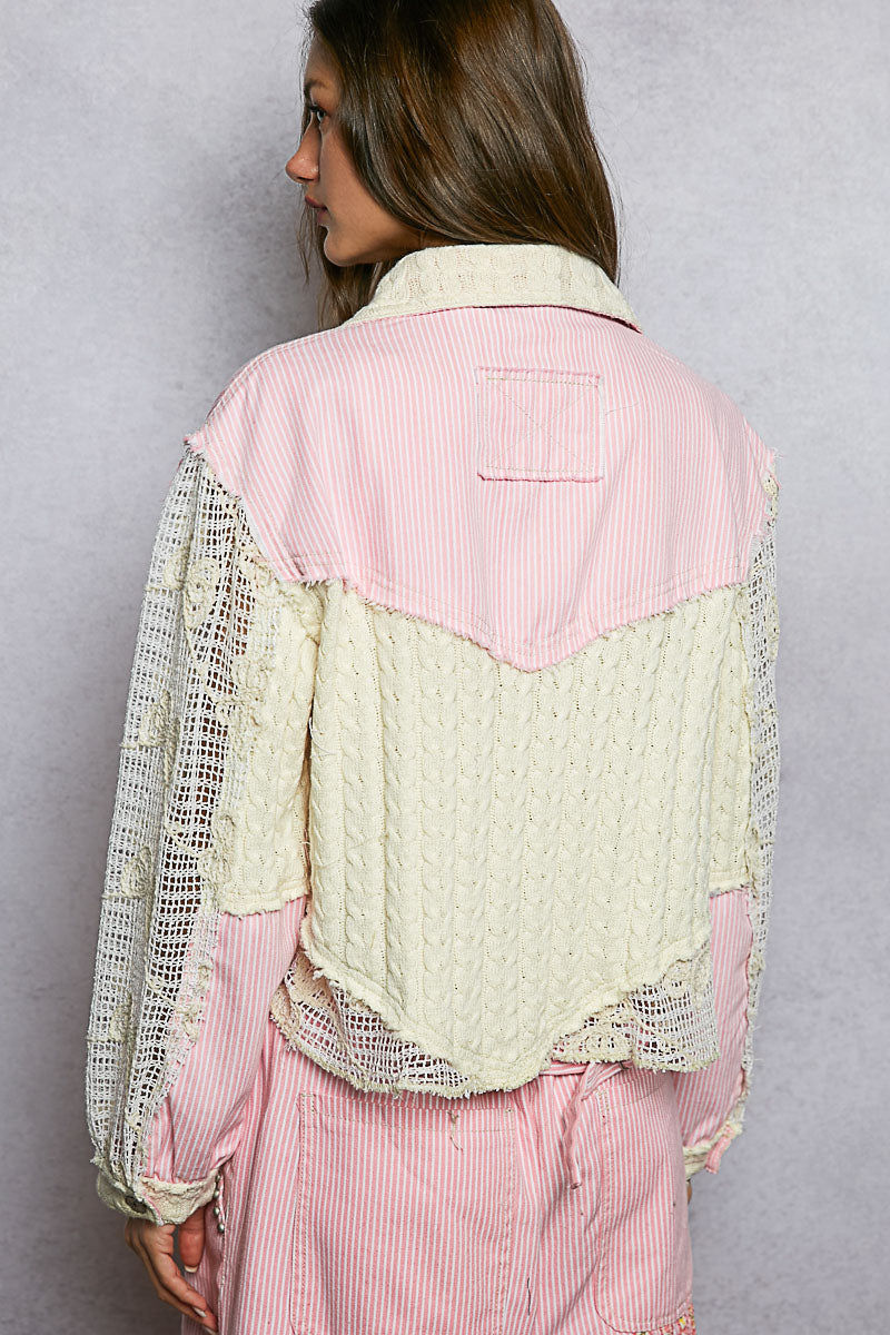 POL Patchwork Shirt
