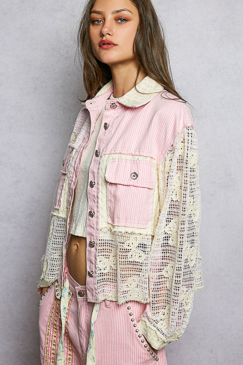 POL Patchwork Shirt