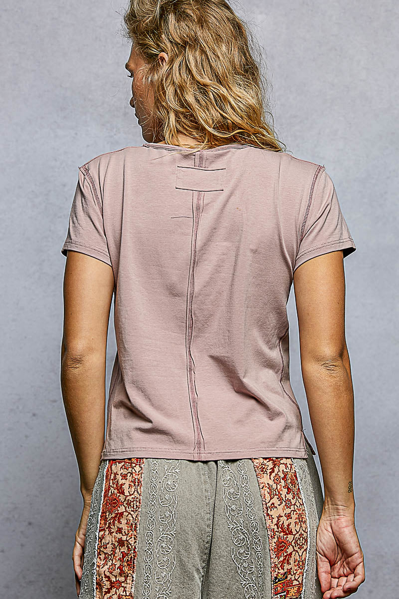 POL Short Sleeve Jersey Top