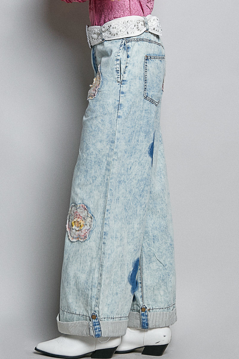 POL Flower Power Denim