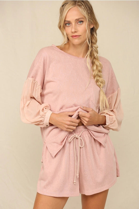 Boho Blush Lounge Set