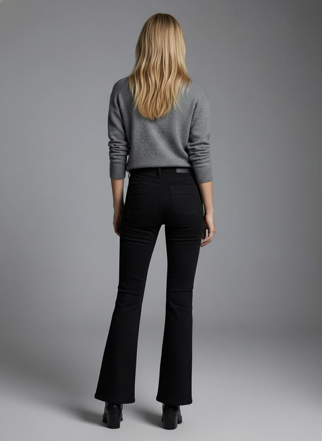 Tummy Control High Rise Bootcut Jeans
