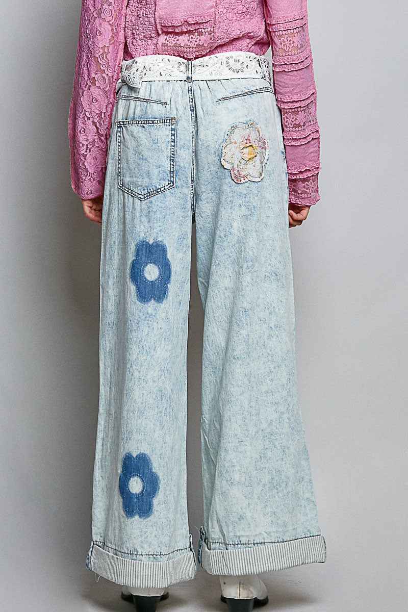 POL Flower Power Denim