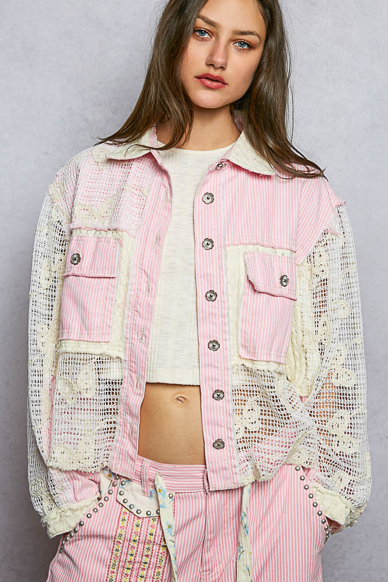 POL Patchwork Shirt