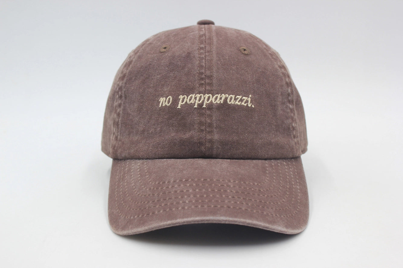 No Papparazzi Baseball Cap