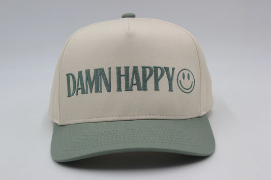 Damn Happy Trucker Hat